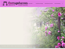 Tablet Screenshot of cottagehaven.dk